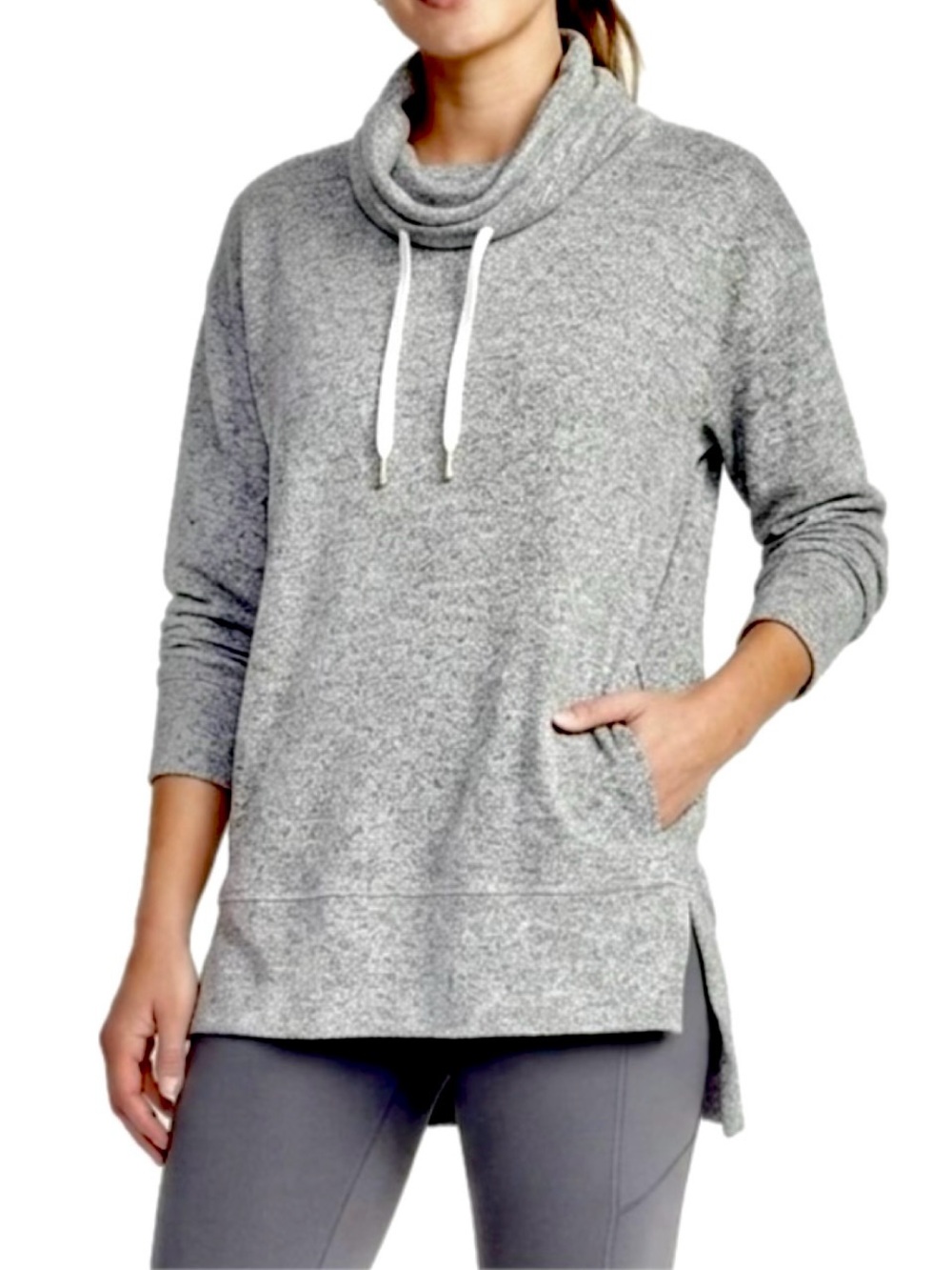NWOT Cowl Neck Tunic Sweatshirt